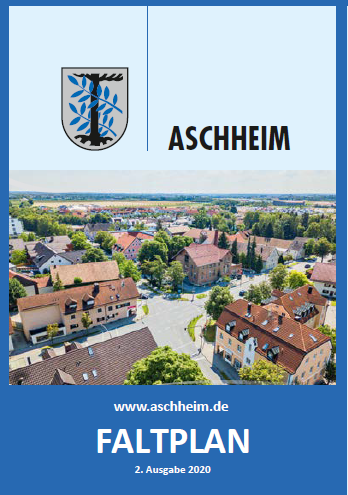 Titelbild vom Faltplan Aschheim