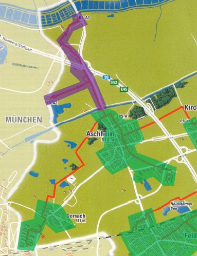 Foto Karte Aschheim