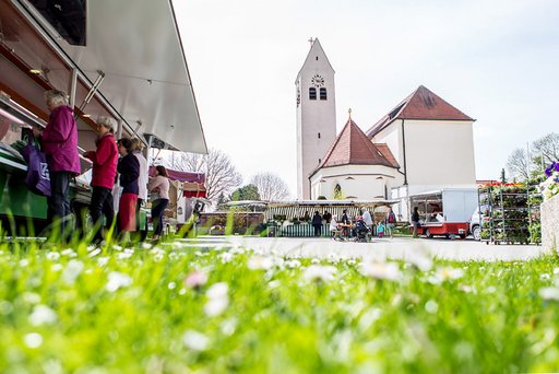 Foto Wochenmarkt Aschheim