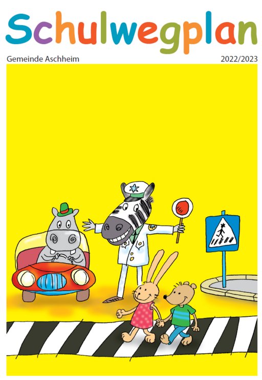 Foto Titelblatt Schulwegplan 2022-2023