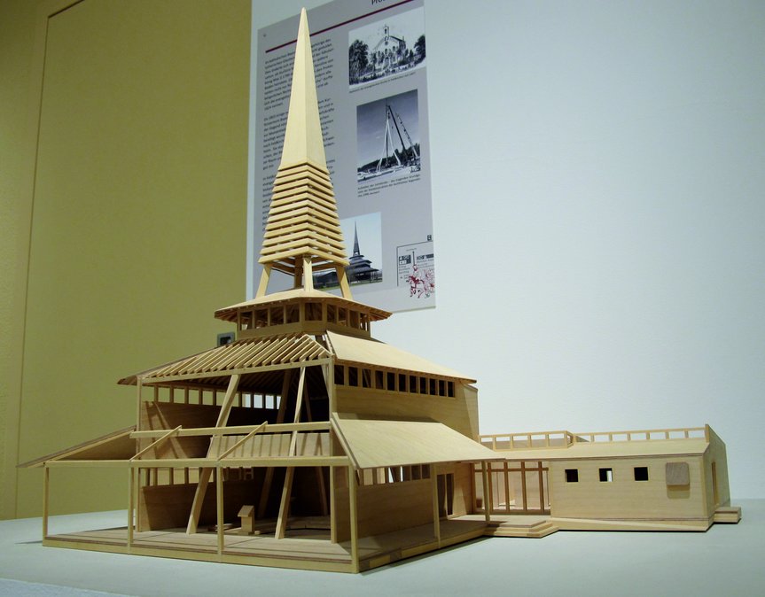 Foto: Modell der Segenskirche